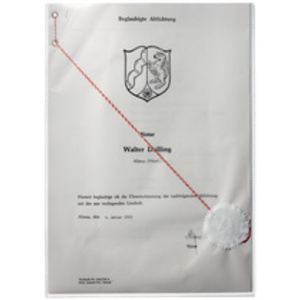 DURABLE Etui de protection, en PP, 54 x 86 mm, transparent