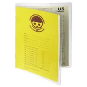 DURABLE Pochette de protection, PP, 196x134 mm, transparent