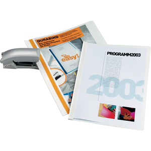 DURABLE Système de reliure DURABIND, A4, blanc