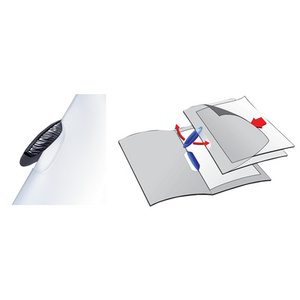 DURABLE Chemise à clip SWINGCLIP, format A4, en présentoir