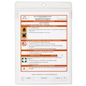 DURABLE Pochette transparente à suspendre, PP, A4