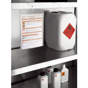 DURABLE Pochette transparente à suspendre, PP, A4