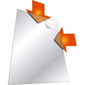 DURABLE Pochettes-coins, A4, en PP, 0,12 mm, couleurs