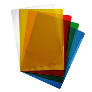 DURABLE Pochettes-coins, A4, en PP, 0,12 mm, couleurs