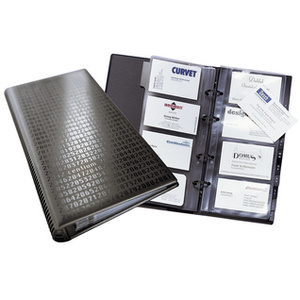 DURABLE Pochette pour cartes de visite, pour 8 cartes  - 55033