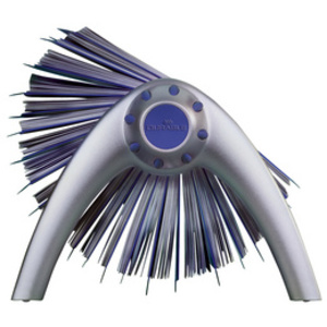 DURABLE Fichier rotatif TELEINDEX flip, argent métal./ bleu