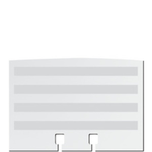 DURABLE Fichier rotatif TELEINDEX flip, argent métal./ bleu
