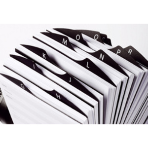 DURABLE Fichier rotatif TELINDEX, noir