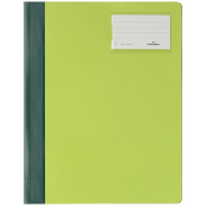 DURABLE Chemise à lamelle, A4, en PVC, bleu