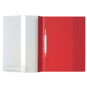 DURABLE Chemise à lamelle, A4, PVC, rouge