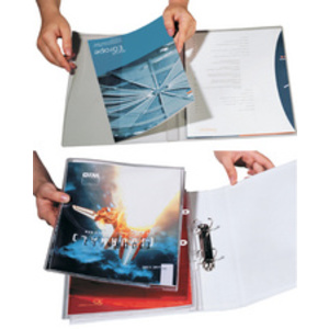 DURABLE Chemise transparente, A4, clair, transparent