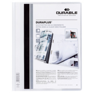 DURABLE Chemise à lamelle DURAPLUS, A4, assorti