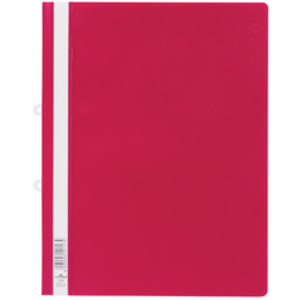 DURABLE Chemise à lamelle pour l'archivage, A4, rouge