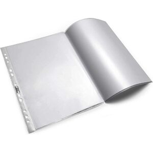 DURABLE Pochette perforée, A3 format paysage, PP, 0,06 mm