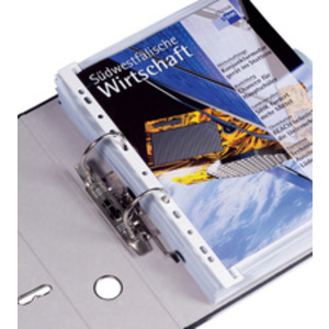 DURABLE Baguette de classement, format A4, noir