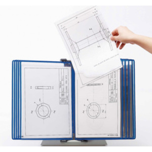 djois by tarifold Poche à pivot Fold'up, A4, bleu