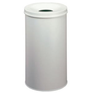 DURABLE Corbeille à papier SAFE ROND 65, 60 litres, gris
