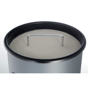 DURABLE Corbeille à papier METAL, avec cendrier, ronde