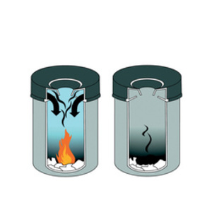 DURABLE Corbeille à papier SAFE, avec couvercle étouffoir