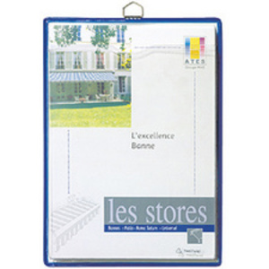 djois by tarifold Porte brochures avec anse, A4, bleu