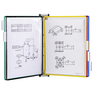 djois by tarifold Kit mural magnétique, A4, équipé