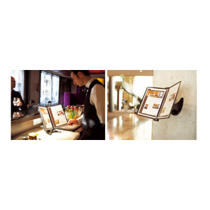 djois by tarifold Pupitre de table 3D, équipé, noir