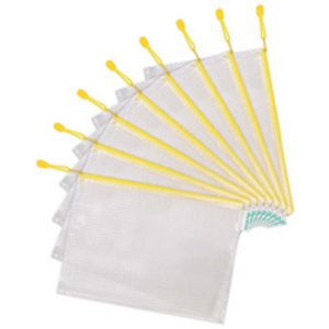 djois by tarifold Pochette à zip ZIPPER, A4, PVC, jaune