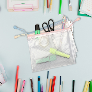 djois by tarifold Pochette à zip ZIPPER Pastel, A5, assorti