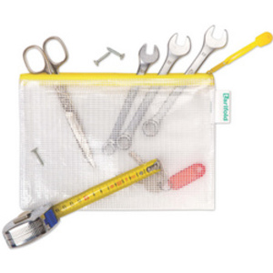 djois by tarifold Pochette à zip ZIPPER, A5, PVC, jaune