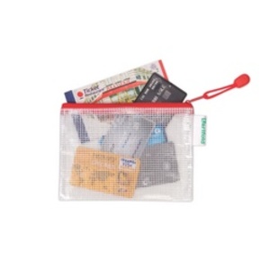 djois by tarifold Pochette à zip ZIPPER, A6, PVC, jaune