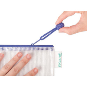 djois by tarifold Pochette à zip ZIPPER, A6, PVC, vert