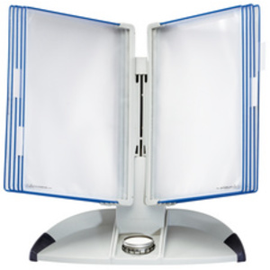 djois by tarifold Pupitre de table 'Design', gris clair/bleu