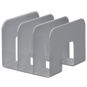 DURABLE Porte-revues TREND, plastique, 3 compartiments, noir  - 65071