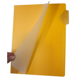 DURABLE Chemise pour fiches bristol, A4, trous de blocage