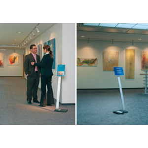 DURABLE Support d'information INFO SIGN stand, A4, aluminium  - 68932