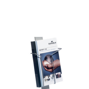 DURABLE Support d'information INFO SIGN stand, A4, aluminium  - 68932