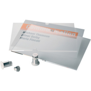 DURABLE Plaque de porte CRYSTAL SIGN, (L)210 x (H)297 mm