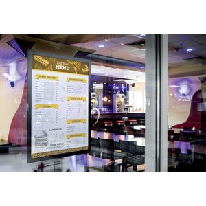 DURABLE Cadre d'affichage magnétique DURAFRAME SUN A3 noir