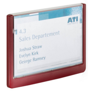 DURABLE Plaque de porte CLICK SIGN, (L)149 x (H)105,5 mm