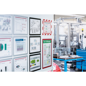 DURABLE Cadre d'affichage magnétique, DURAFRAME MAGNETIC, A4  - 67637