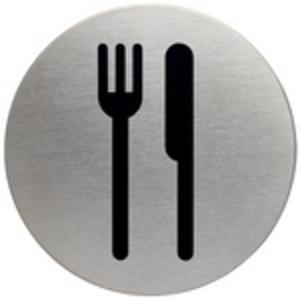 DURABLE Pictogramme 'Zone non fumeur', diamètre: 83 mm