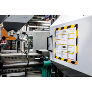 DURABLE Cadre d'affichage magnétique SECURITY, A4