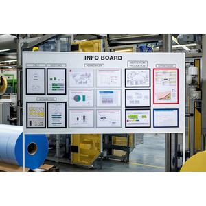 DURABLE Cadre d'affichage magnétique DURAFRAME MAGNETIC, A5