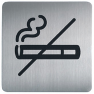 DURABLE Pictogramme PICTO 'WC', carré, en acier