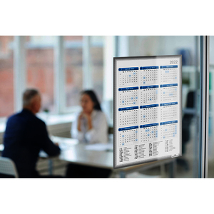 DURABLE Pochette d'affichage, vitrostatique, A4, anthracite