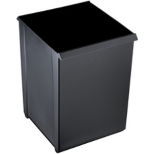 swirl Sac poubelle, avec bande de fixation, 35 litres, noir