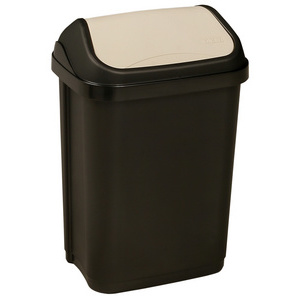 swirl Sac poubelle, avec bande de fixation, 60 litres, noir