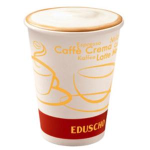 Eduscho Couvercle gobelet à café papier dur 'To Go', 0,3 l