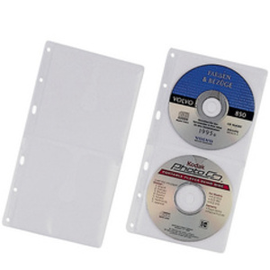 DURABLE Pochette CD/DVD COVER M, pour 4 CD, PP, A4