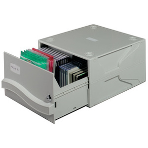 DURABLE système d'archivage MULTIMEDIA BOX I, pour 27 CD/DVD